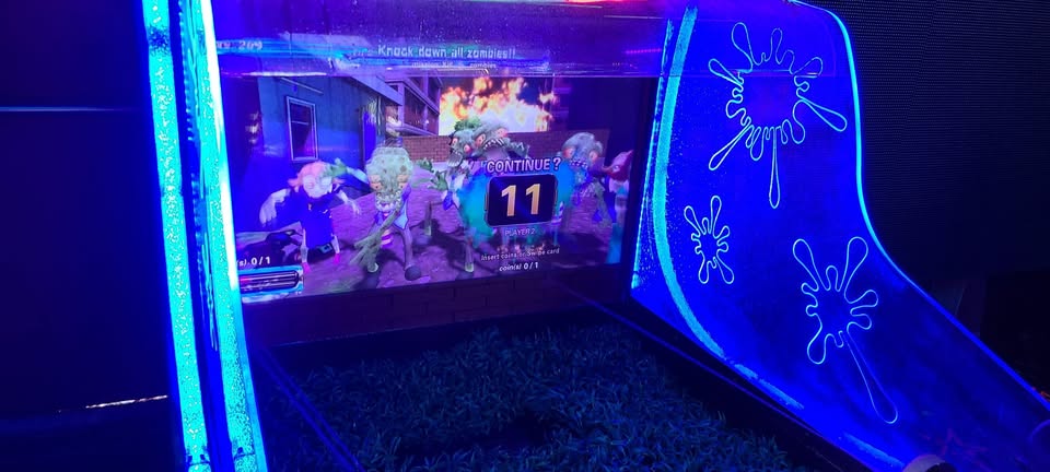 Zombie Outbreak Water Spray Redemption Ticket Game