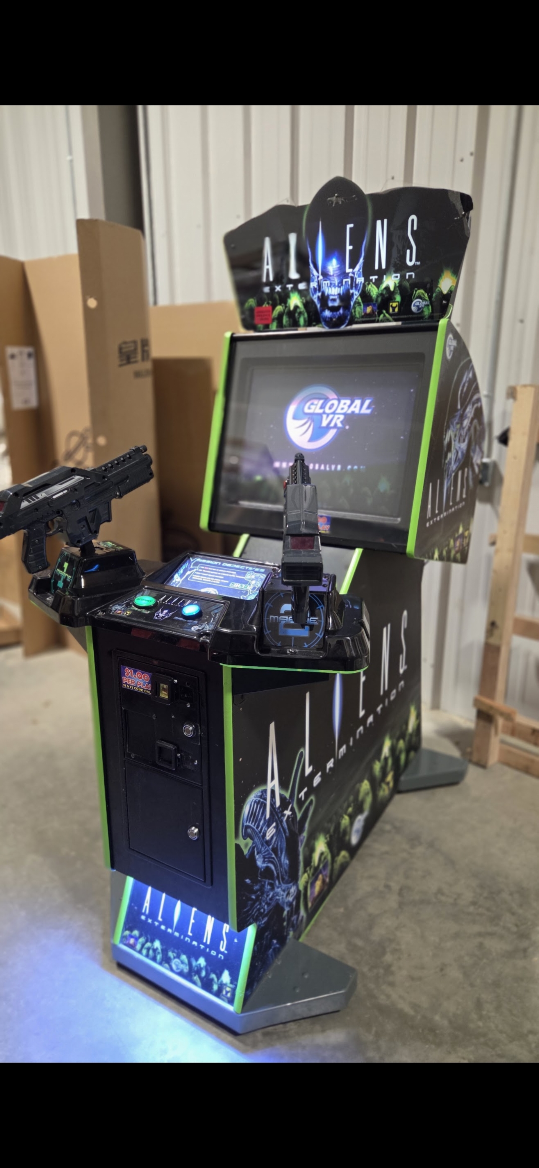 Aliens Extermination Arcade Game